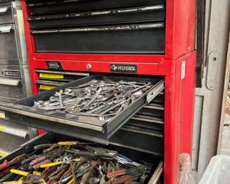 Husky Tool Box 
Lots of Tools!