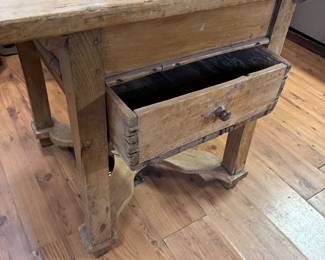 Fabulous Antique Butcher Block!