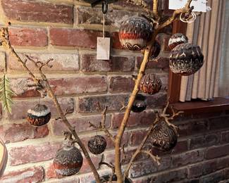 Pheasant ornaments handmade