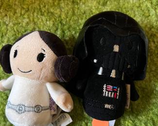 Princess Leia darth Vader hallmark mini plush