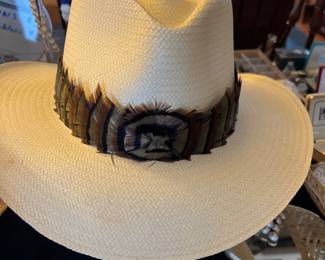 pheasant hat hand made