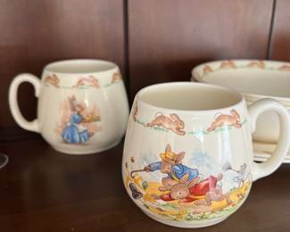 Royal Doulton Bunnykin cups mugs