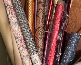Wrapping paper vintage