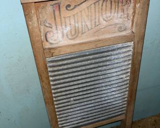 antique washboards national  junior