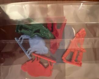 cracker jack toys "indians" and buffalo