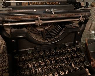 vintage typewriter