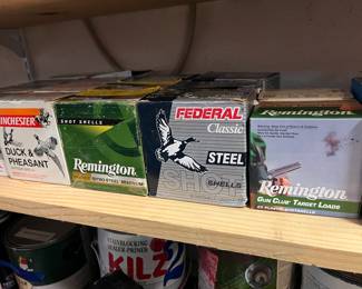12 gauge steel/lead shot upland and game bird shells