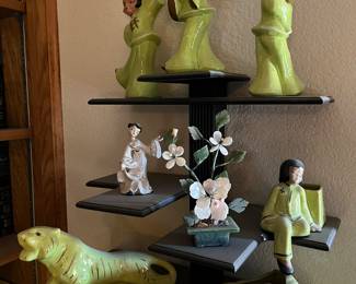 ceramic Asian figurines