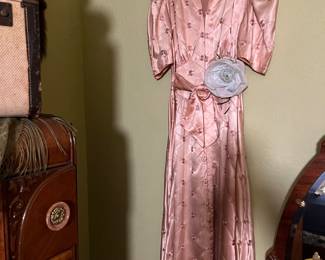 vintage pink dress