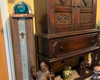 antique sideboard