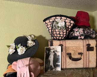 vintage hats and accessories