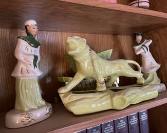 vintage ceramic panther