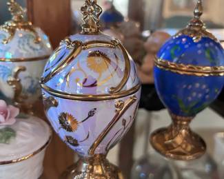 House of Faberge Musical eggs
