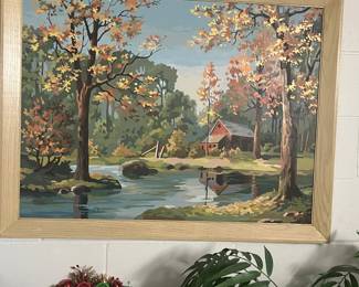 Huge paint by number 