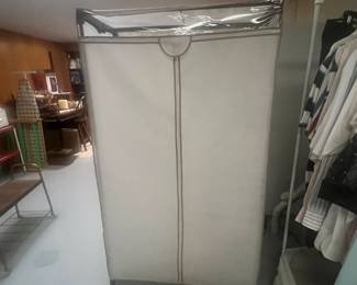 There are several of these portable closets available 