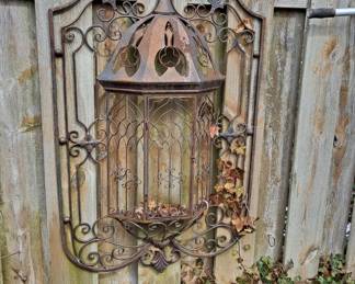 Metal Fence Art