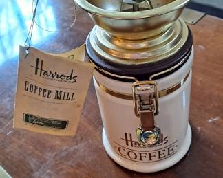 Harrods Knightsbridge Coffee Mill
