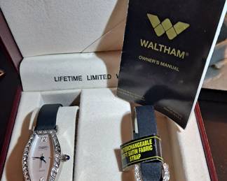 Ladies Prestige / Waltham Watch with extra band