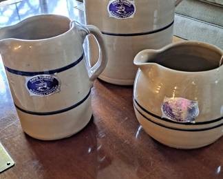 Marshall Pottery Stoneware Pitchers