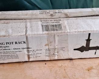 Hanging Pot Rack NEW IN BOX (NIB)