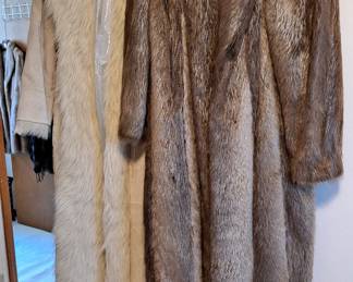 Several Fur Coats