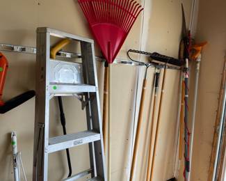 Ladder and yard tools