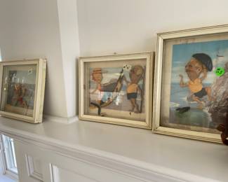 more strange vintage clay on photo art