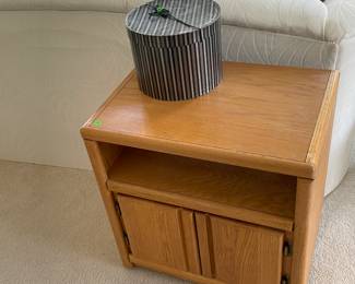 side table?  Dayton’s hatbox