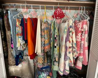 Linen Room - some nice hand made quilts