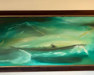 MCM painting - Alaskan theme