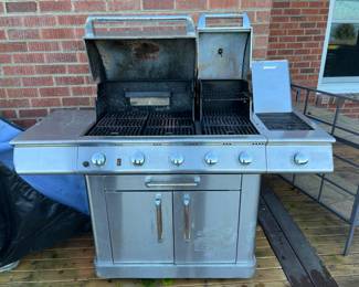 The BBQ is on the back deck.  Please ask to see any of these items, if interested