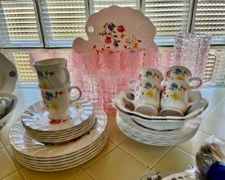 Anacapa melamine - Set #2 - service for 6