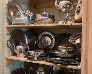 A lot of new silverplate