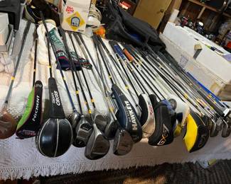 Lots of nice gold clubs