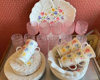 Anacapa melamine set #1 - service for mostly 6