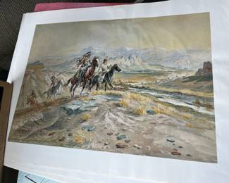 Union 76 Russell prints