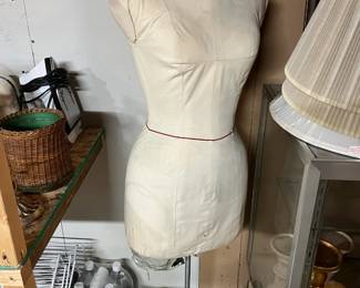 Dress form, older one