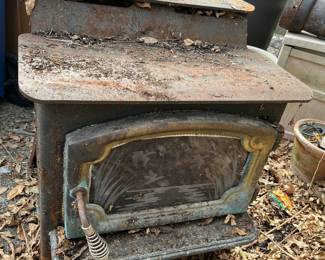 FREE: Cast iron wood stove.  Let me know, if you want it