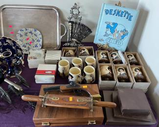 Sadler, Limoges, Thailand flatware