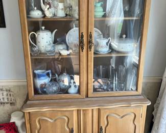 Small china cabinet