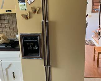 Lady Kenmore refrigerator