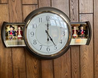 Small World musical and animated clock