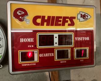KC Chiefs game clock