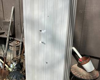 Rubbermaid outdoor cabinet