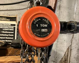 1 ton chain hoist
