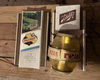 Falstaff beer light, Schlitz beer light