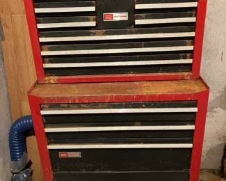 Craftsman tool chest on tool chest