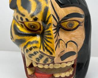 Handcarved Oaxaca Wooden Mask
