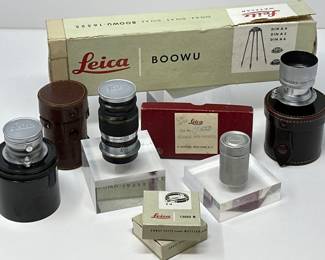Leica German Camera Accessory Lot