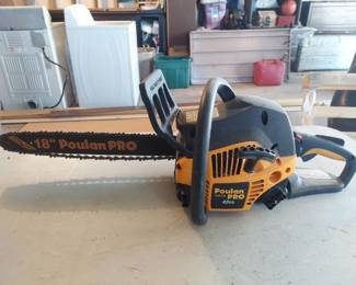 Poulan chainsaw